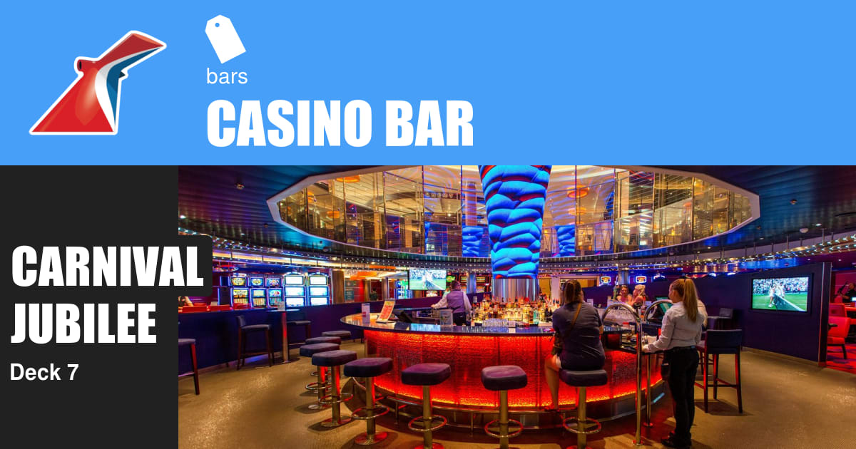 Carnival Jubilee Casino Bar
